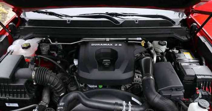 2022 Chevrolet Colorado ZR2 Engine