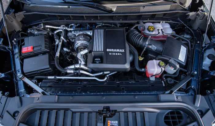 2022 Chevrolet Silverado 2500 Engine